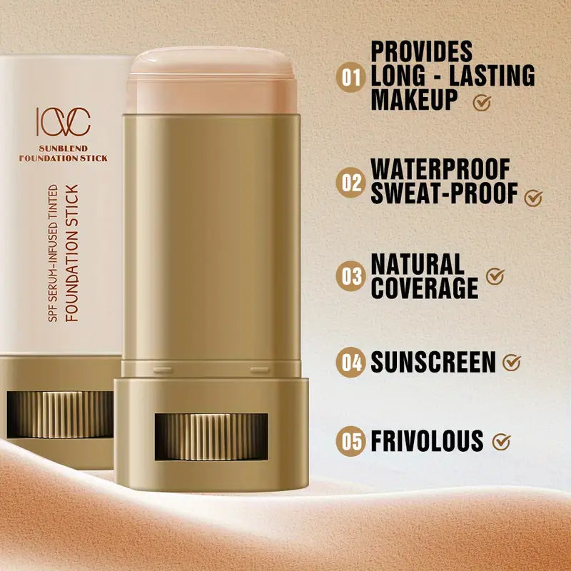 SPF 50 Sunscreen Tinted Foundation Stick